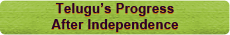 Telugu's Progress After Independence